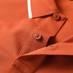 QLM15152春夏男士新款短袖T恤青年修身翻领体恤休闲打底衫图片