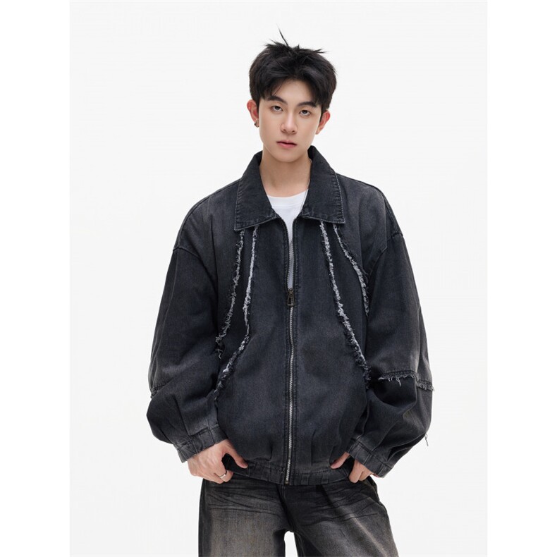 美式工装夹克衣外套胖子男款秋冬新款ins潮牌JK0403-P78,男装夹克,星座308B-2