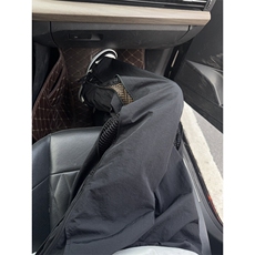 B221美式ins高街暗黑纯色网状拉链休闲裤LK24211-特P38控68，男装休闲裤，电商B221