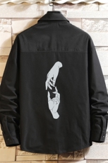 CS15147-P38长袖衬衫男士大码宽松衬衣男寸衫男寸衣，男装衬衫，电商A040A