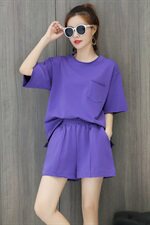2020年夏季套装/套裙两件套气质清新修身显瘦简约百搭，女装套装/套裙，凯瑟曼