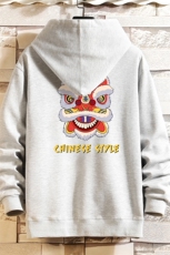 KS21185-P38加绒款-P43连帽开衫卫衣男运动外套大码班服砖墙，男装卫衣，电商A040A