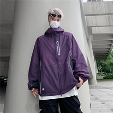 2025夏日防晒服夹克男女户外徒步运动登山皮肤衣外套W6611-P39，男装防晒衣，星座412-1