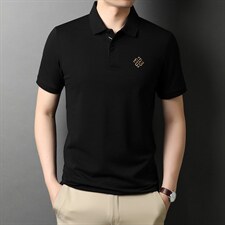男士短袖polo衫宽松休闲百搭体恤半袖t恤衫夏装翻领上衣，男装T恤，电商B212（原钱塘6029）
