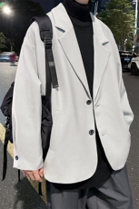 秋季小西装西服外套男ins上衣英伦单西宽松休闲A071-X06-P85，男装西服，电商A071