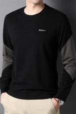 HPN-T776男式秋季服装新款长袖T恤青年圆领卫衣四季打底体恤P61，男装T恤，电商B360