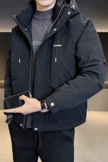 标50白鸭绒连帽户外冲锋衣男装羽绒服外套C317-Y9959-P195，男装夹克，电商C317