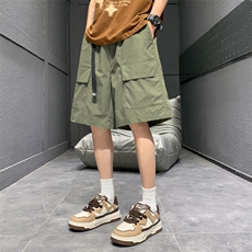 高品夏季工装短裤男纯色宽松大码运动五分裤DSA157B-D617-特P37，男装牛仔裤，电商A157B