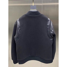 W10290-P55加棉63网图现货高级感毛呢夹棉夹克复古棉衣棒球服，男装夹克，星座1608