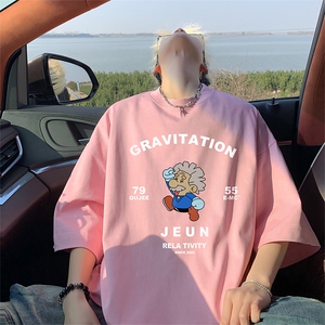 已注册版权抖音直播短袖T260克TB5188批28纯棉220克T5188P22控38，男装T恤，电商C408(原B339-1)