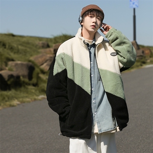 cityboy冬款加绒加厚棉衣羊羔绒外套港风ins男装上衣MY105P95图片