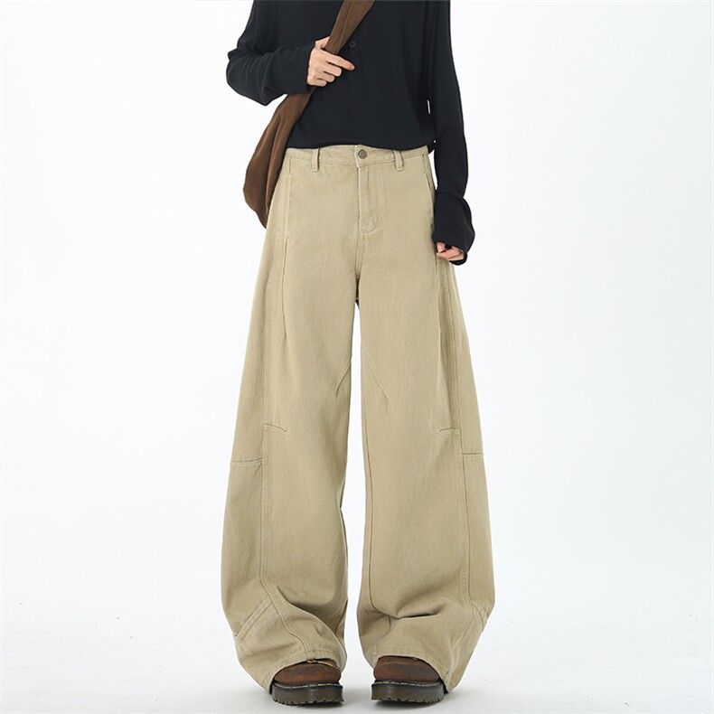 现货04秋冬季新款水洗拼接款工装裤潮XZ211-1-K2577-P55控88，男装工装外套，星座211-1