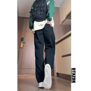 【现货】抖音品质 春款美式休闲裤直筒卫裤男长裤K9058-P65控78图片