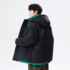 2024新款棉服冬季连帽加厚保暖棉衣男外套A436-2275-P90控价138，男装棉衣，电商A436