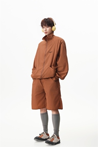 8XL-M 特大码冰丝防晒服短裤套装男户外防晒衣运动外套潮TZ102P65图片