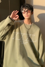 抖音供货、复合重磅360克现货圆领卫衣宽松D223A-YL2365-特P28，男装卫衣，电商019-1