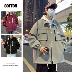 L-9XL 2025春季大码夹克外套JK6802-P75  控118图片