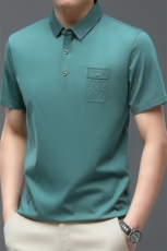 2024纯棉休闲款Polo衫男短袖夏季青年百搭T恤男上衣QP1902-P55，男装T恤，星座1105-3