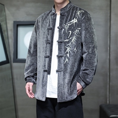 现货风加厚雪花绒衬衫夹克外套男CS911-P85控118，男装夹克，电商A021