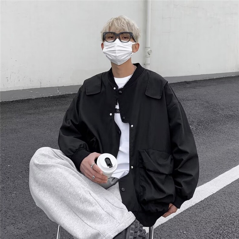 青春流行男春季夹克文艺潮外套JC306P55,男装夹克,星座1116-2