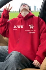 CM188P60加绒P65新品连帽卫衣重磅纯棉大码外套，女装短外套，星座304A-1