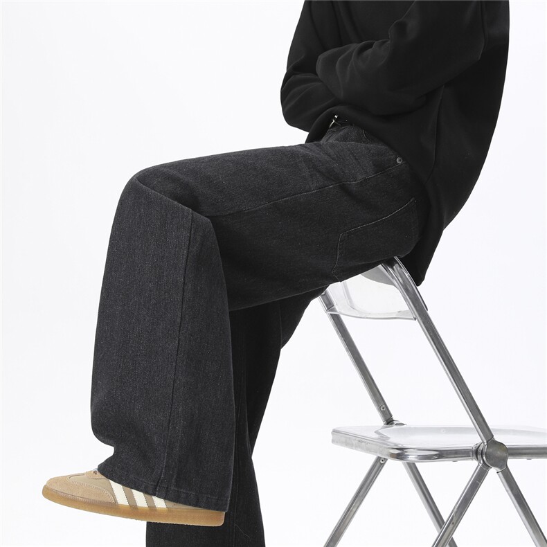 美式cleanfit压褶原牛直筒牛仔裤809B-S008-P48,男装牛仔裤,星座809B（原星座805）