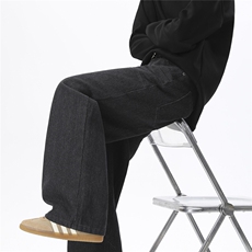 美式cleanfit压褶原牛直筒牛仔裤809B-S008-P48，男装牛仔裤，星座809B（原星座805）