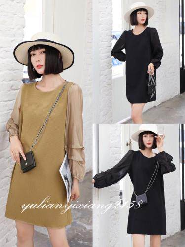 秋装新款连衣裙，女装连衣裙，雨恋依香