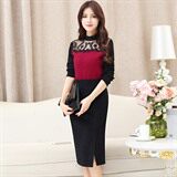 中裙拉链包臀裙时尚百搭中腰半身裙2020年冬季，女装半身裙，婵米儿