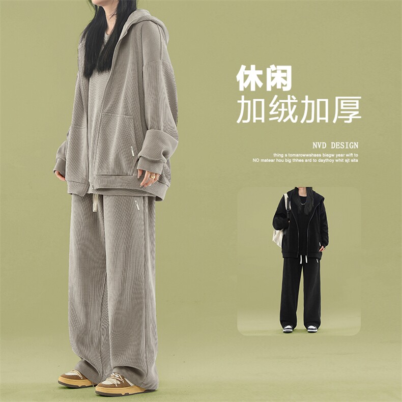秋冬时尚加绒百搭休闲运动三件套装SJT865特批176加绒特批206,男装休闲套装,星座718