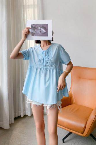 夏季新款韩版小衫系列，女装，恋了爱了