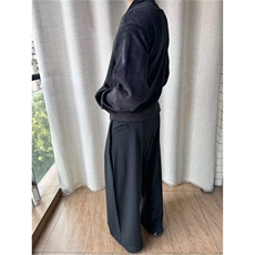 美式潮流黑色通勤廓形宽松休闲西装男女西服百搭外套LA1677-P60，男装西服，星座1008