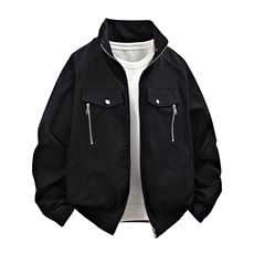 数据美式复古座山雕棉服外套棉加绒毛领短棉衣SN989-P130，男装棉衣，电商A128