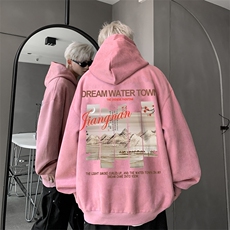 420克麂皮绒潮牌重磅连帽卫衣力推大码男XZ517A-2-JP9905-P55，男装卫衣，星座517A-2
