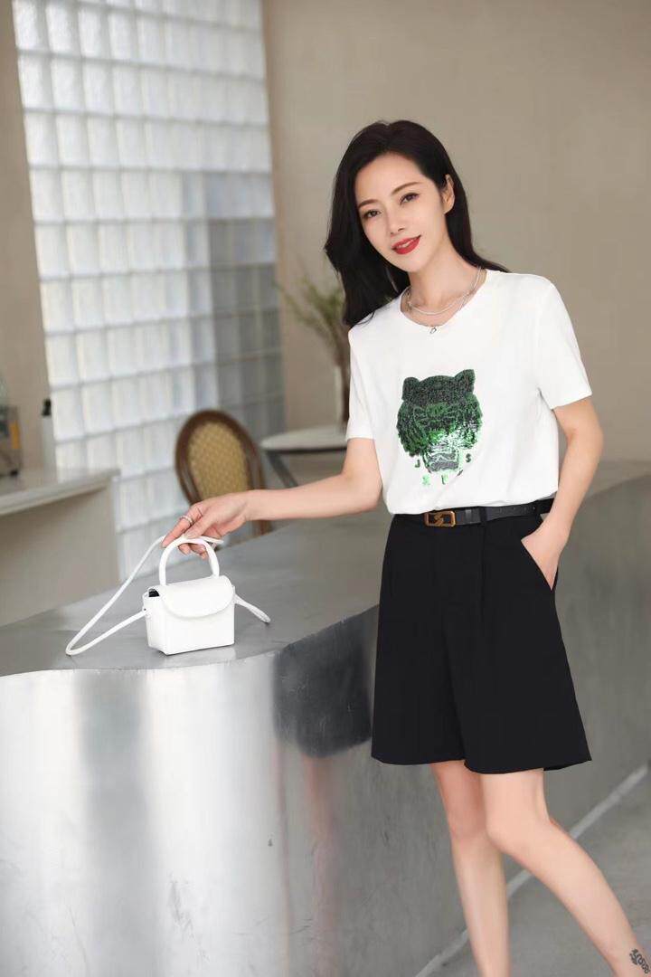 虎头亮片刺绣T，其它，伊洛姿