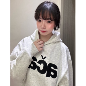 5388-P55原版刺绣袖子拉链口袋袖窿口袋压线 休闲卫衣薄款图片