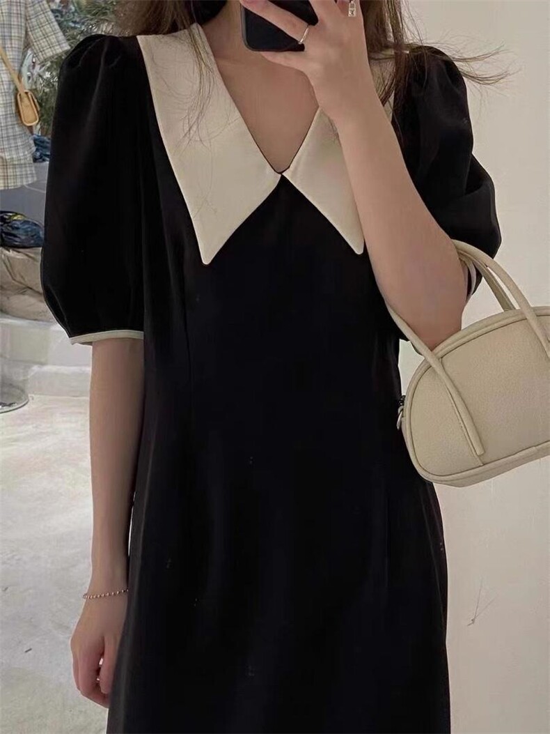 夏季新款韩系连衣裙，女装连衣裙，冰雪兒