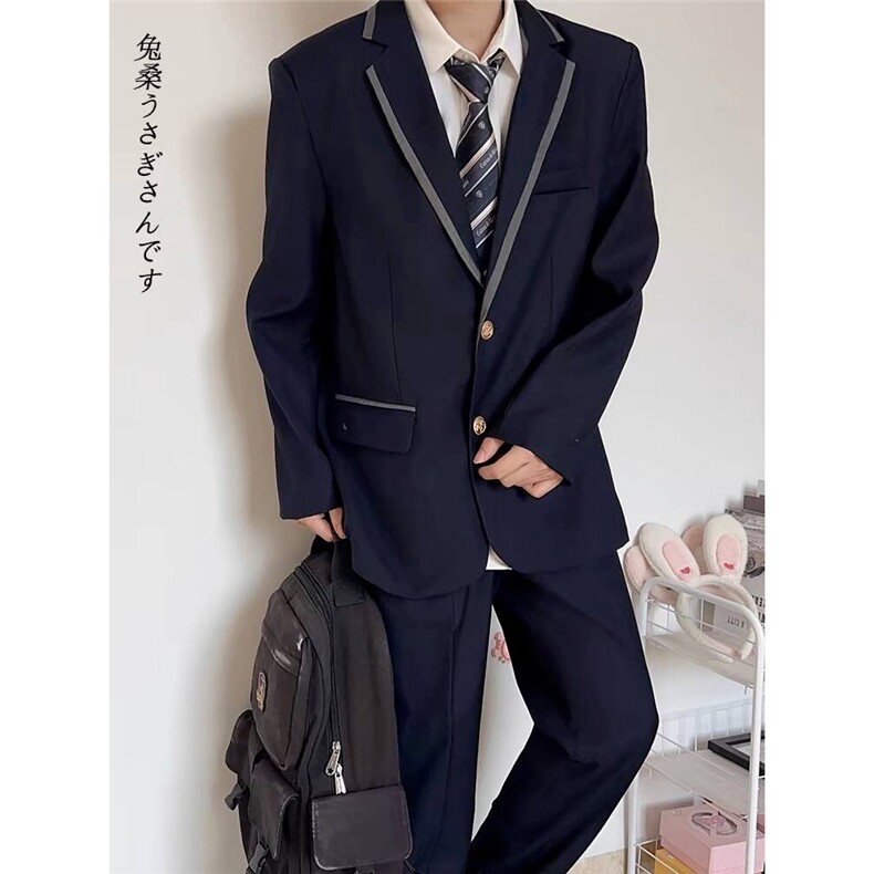 DK制服男装西装JK西服英伦学院风外套情侣装证件照服装班服外套,男装西服,星座410-7