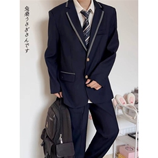 DK制服男装西装JK西服英伦学院风外套情侣装证件照服装班服外套，男装西服，星座410-7