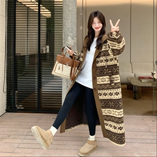 上新！2c113-1803-p205-k308皮毛一体长外套，女装毛呢外套，2C113