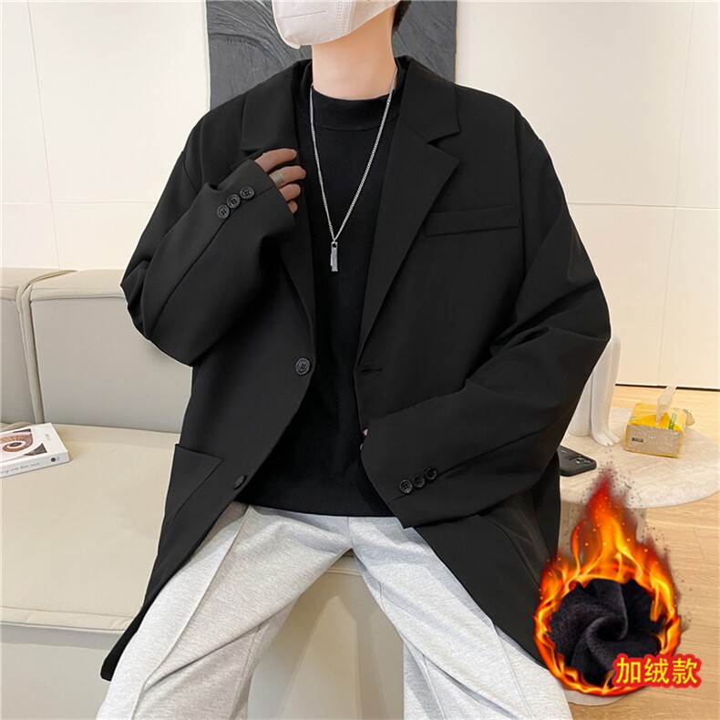 ins休闲西服男韩版潮流痞帅气小西装上衣港风潮牌单西外套dk,男装西服,星座505-2（原电商A260-1)