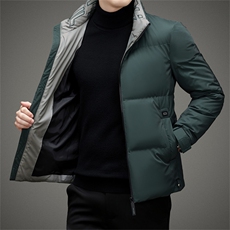 L686钱塘2020-2新款中年男士休闲百搭立领羽绒服外套量大价优P205，男装羽绒服，钱塘207-2