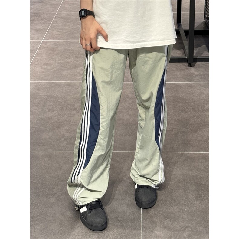 三条杠速干伞兵裤子男女款夏季户外登山多巴胺运动裤CCBN10-P50,男装休闲裤,星座1007（原301D）