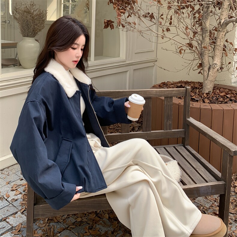 新款主推夹棉派客服2638-P185-K268,女装短外套,2C129