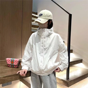 山系机能防紫外线冲锋衣男女夏款户外速干防晒皮肤衣服夹克外套图片