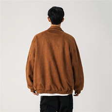 麂皮绒刺绣夹克XZ609-WT2338-特P75-138加棉特P85-控148，男装夹克，星座609