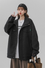 1小香风美式牛仔大码M-5XL中性风工装夹克外套男JK8740P125控168，女装短外套，星座226-2
