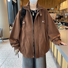 2024春季新款灯芯绒工装夹克宽松外套现货W8157-P59，男装夹克，星座512-4