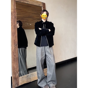 WT902CC-特P70 美拉德立领夹克外套男女图片