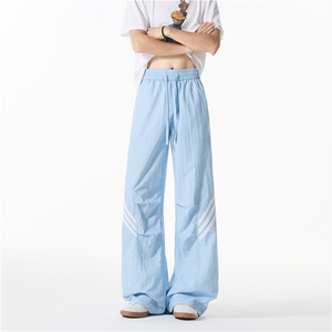 抖音品质美式机能三条杠设计感速干冰丝裤B315-K25431-特p35控68图片